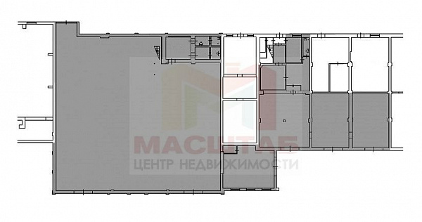 Блок помещений под производство, склад - 1029 м2