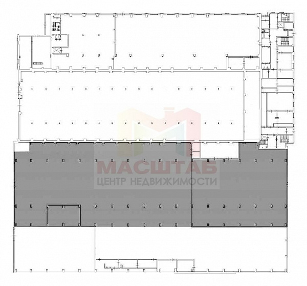 Помещение под производство, склад - 3114 м2